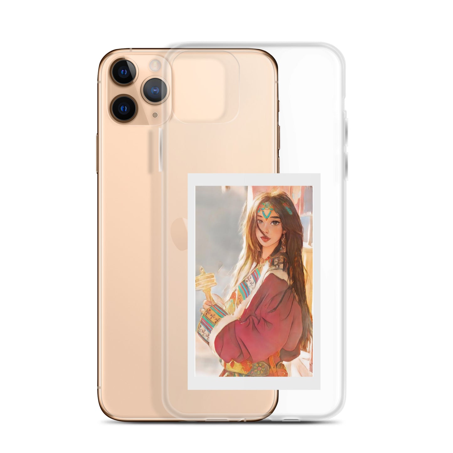 TIBETAN GIRL iPhone CASE are designed under Dzimig Studios' Tibetan Archive Project. This sleek iPhone® case protects your phone from scratches, dust, oil, and dirt.