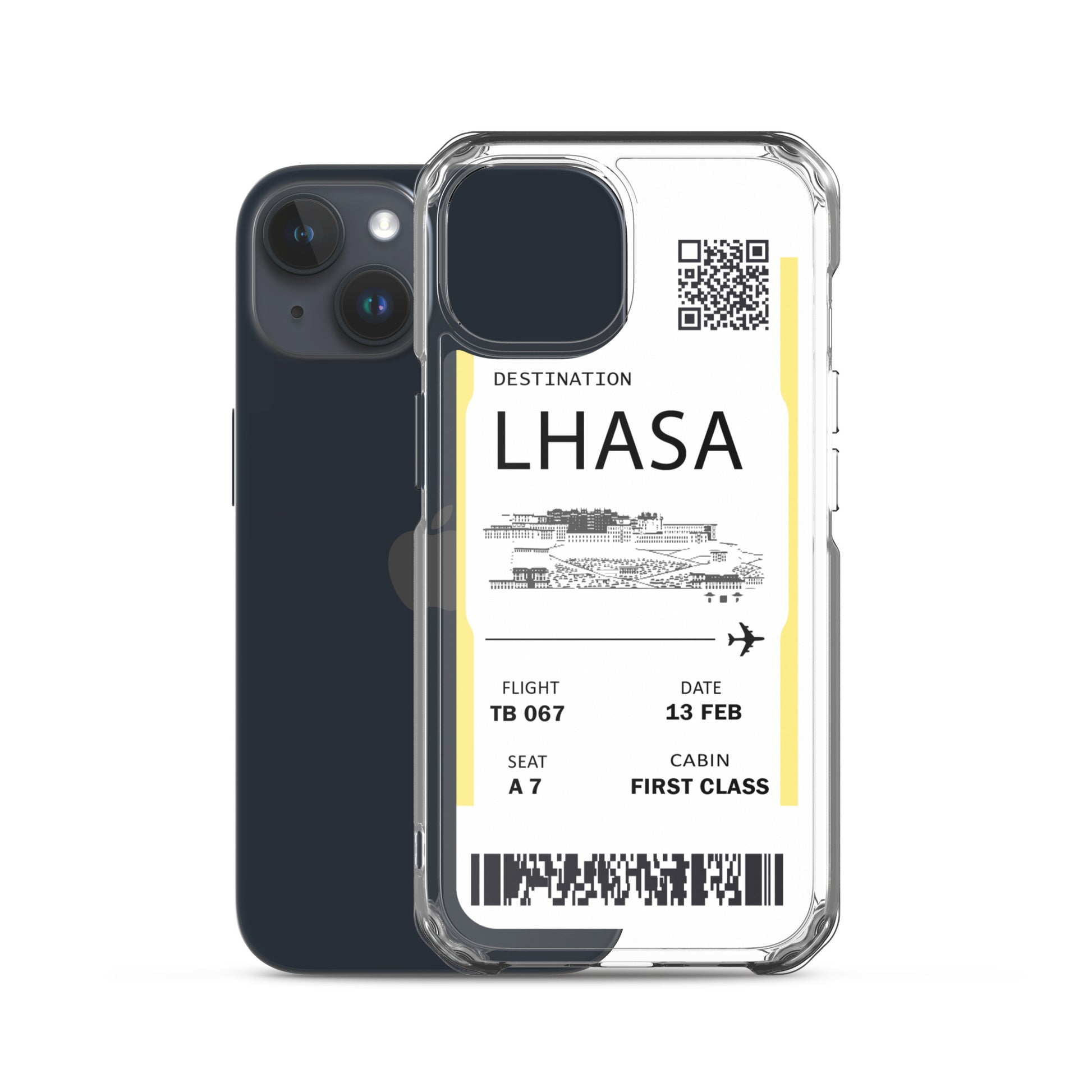 Lhasa Boarding iPhone case are designed under Dzimig Studios' Tibet Archive Project. These sleek clear iPhone case with Lhasa Boarding pass are available in three mild tone colors. 