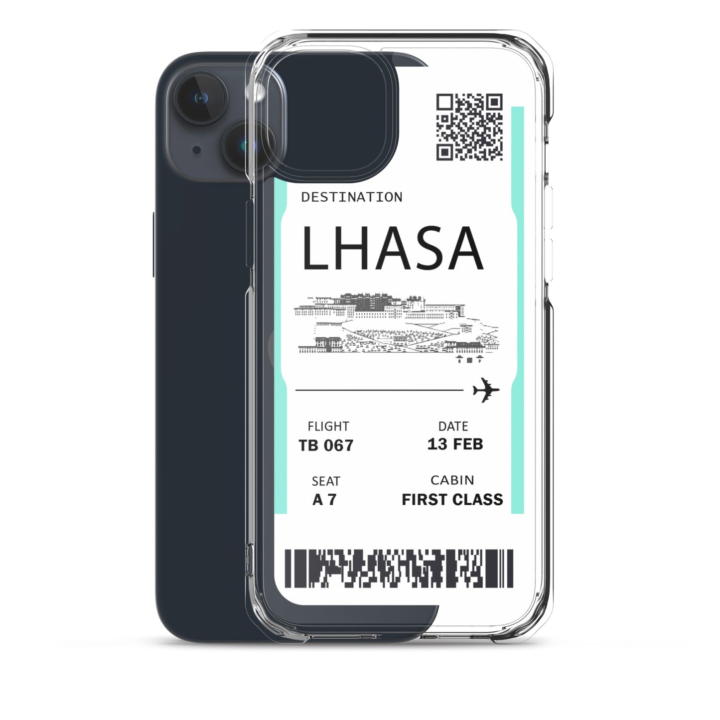 Lhasa Boarding iPhone case are designed under Dzimig Studios' Tibet Archive Project. These sleek clear iPhone case with Lhasa Boarding pass are available in three mild tone colors. 